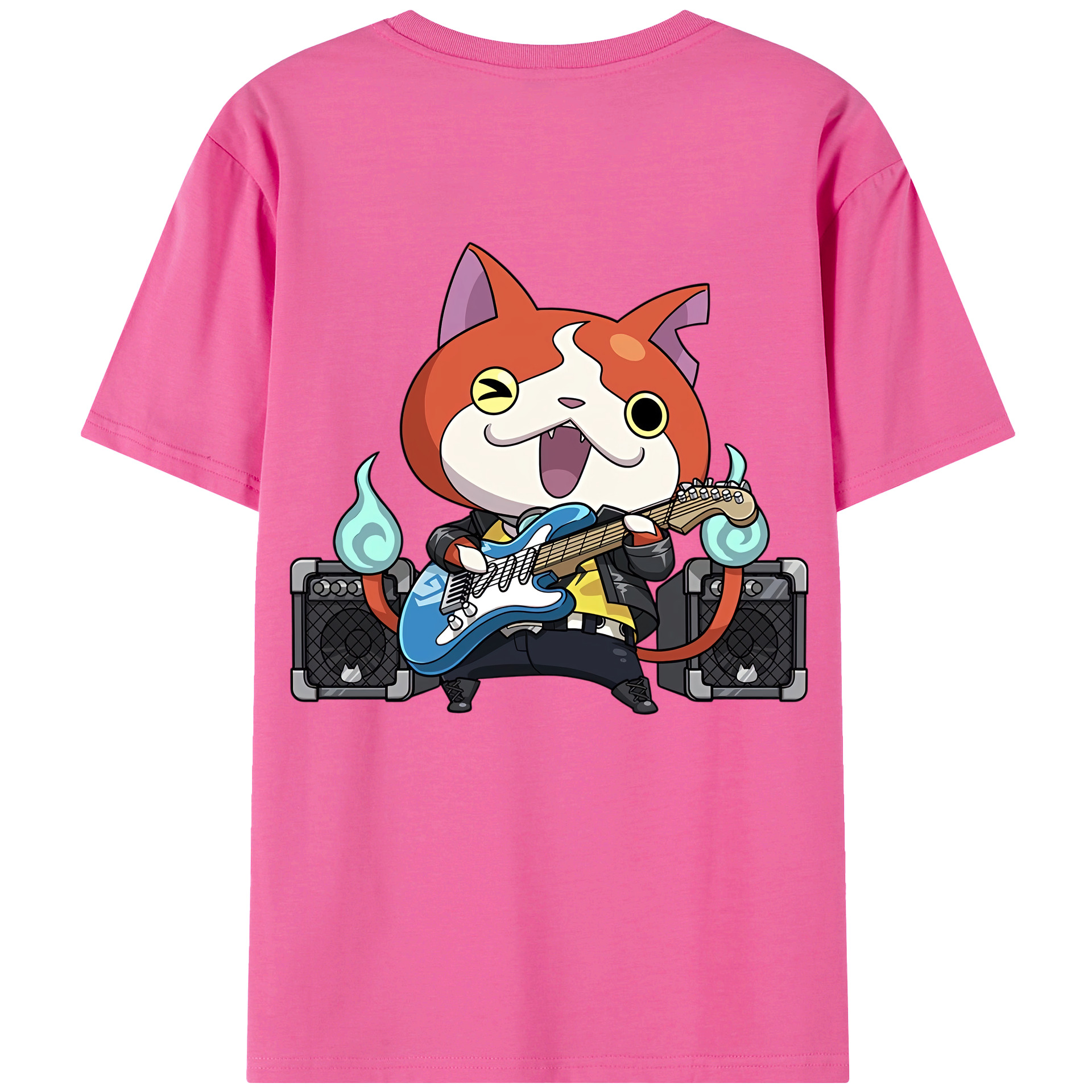 （画像用） 妖怪ウォッチ Yo-kai Watch レディース半袖Tシャツ(バックプリント)